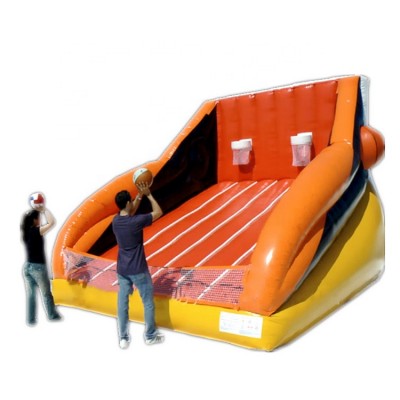 Newest commercial grade sport games inflatable basketball goal for sale