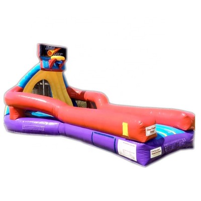 Popular new sport games inflatable basketball games for rental