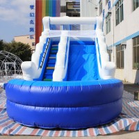 Outdoor Game Inflatable Bouncer Amusement Inflatable Slide For Kids